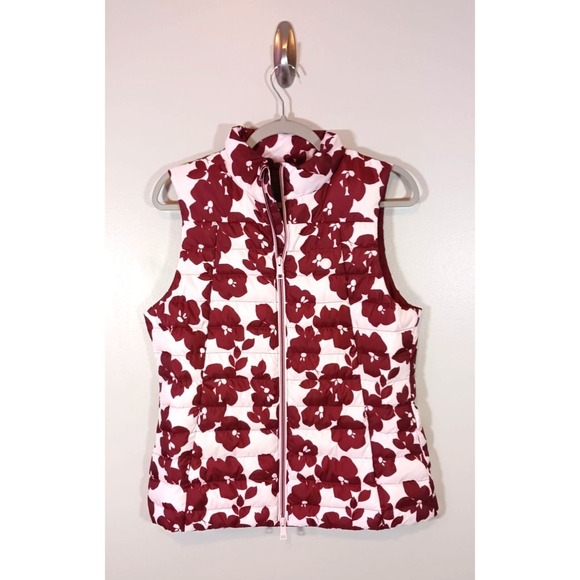 G/FORE Jackets & Blazers - G Fore Floral Golf Athleisure Full Zip Puffer Vest Size M NWT